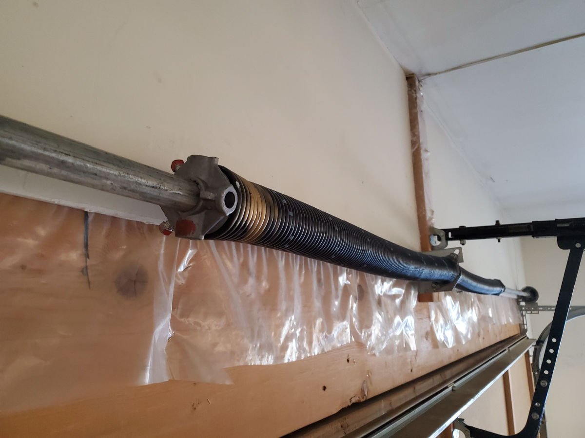 garage door spring replacement in Los Angeles, CA